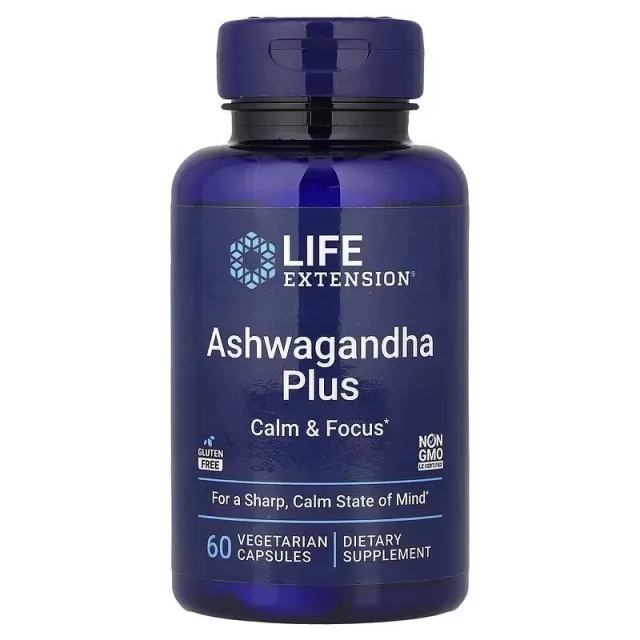 Ashwagandha Plus, 60 вегакапсул