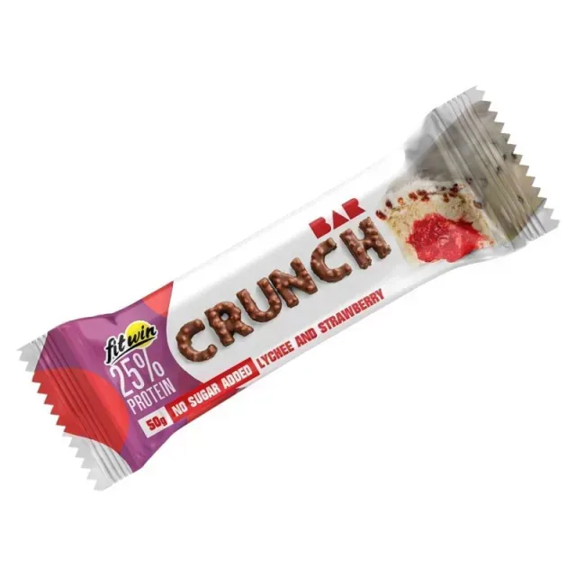 Батончик FitWin Crunch Bar 25%, 50 грам - Ківі-кактус