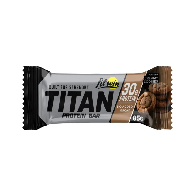 Батончик FitWin Titan Bar, 85 грам - Вершкове печиво