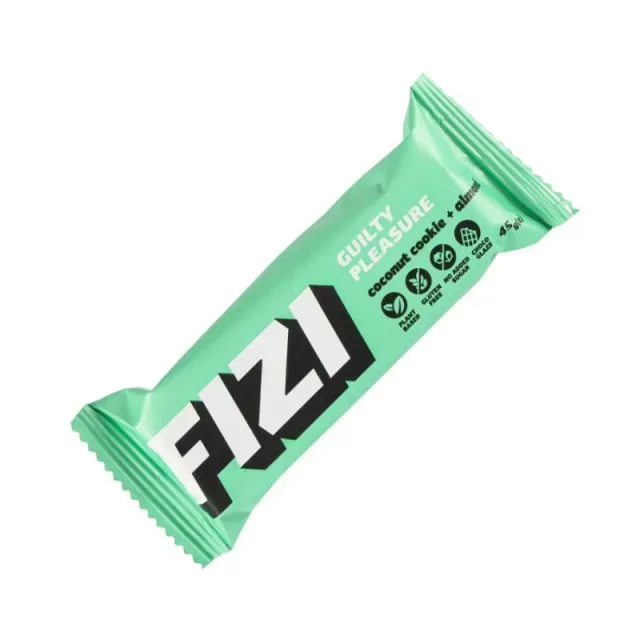 Батончик FIZI Guilty Pleasure Bar Кокосовое печенье и миндаль, 45 грамм