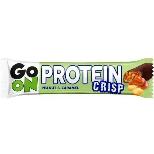 Батончик Go On Nutrition Protein Crisp Bar, 50 грамм - Арахис-карамель