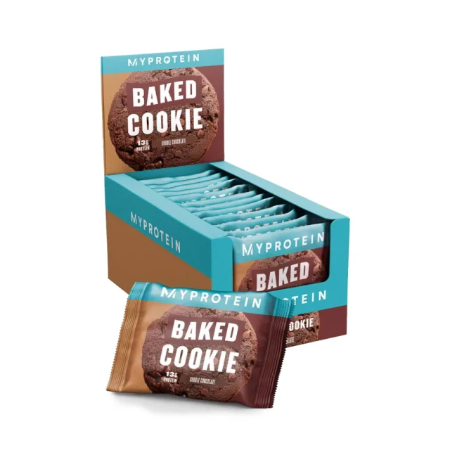 Батончик MyProtein Baked Cookie, 12*75 грам - Шоколадна крихта