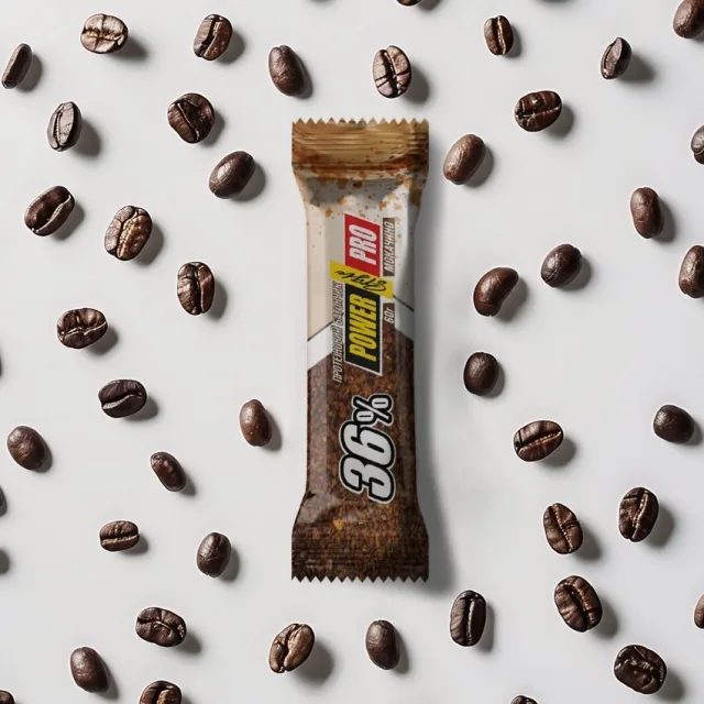 Батончик Power Pro Protein Bar 36%, 60 грам - Моккачино