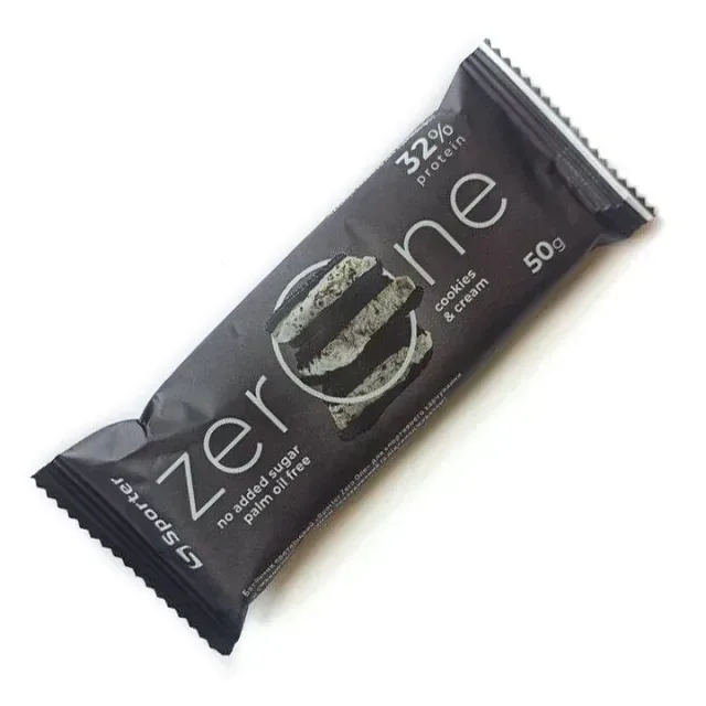 Батончик Sporter Zero One, 50 грамм - Черничный чизкейк