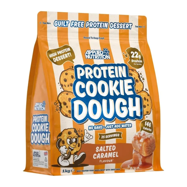 Білкове тісто Applied Nutrition Protein Cookie Dough, 1 кг - Солона карамель