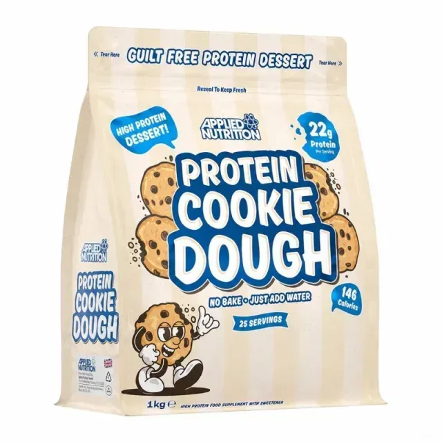 Білкове тісто Applied Nutrition Protein Cookie Dough, 1 кг - Ванільне морозиво