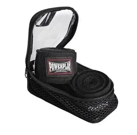 Бинти для боксу Power Play 3046 3 м, Black
