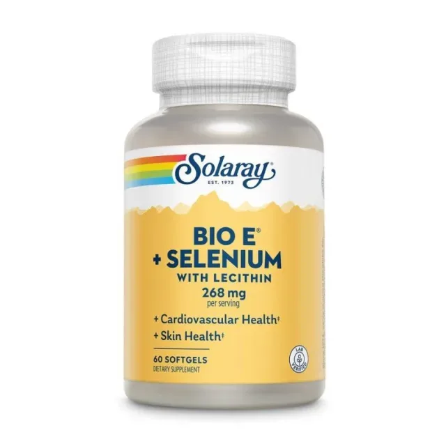 Bio Vitamin E + Selenium 268 mg, 60 капсул