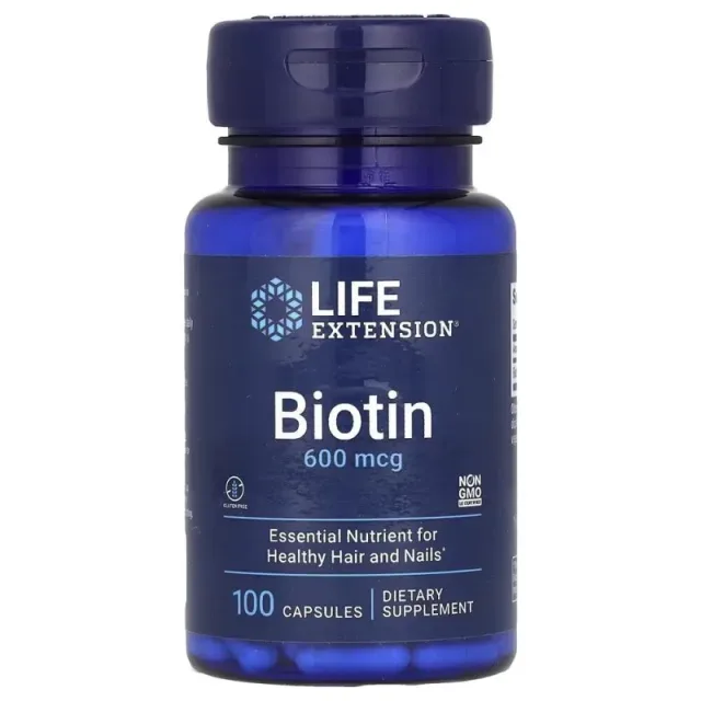 Biotin 600 mg, 100 капсул