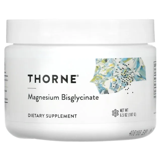 Бісгліцинат магнію Thorne Magnesium Bisglycinate, 187 грам