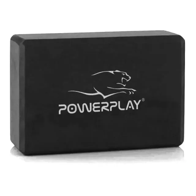 Блок для йоги 4006 Yoga Brick EVA, Black