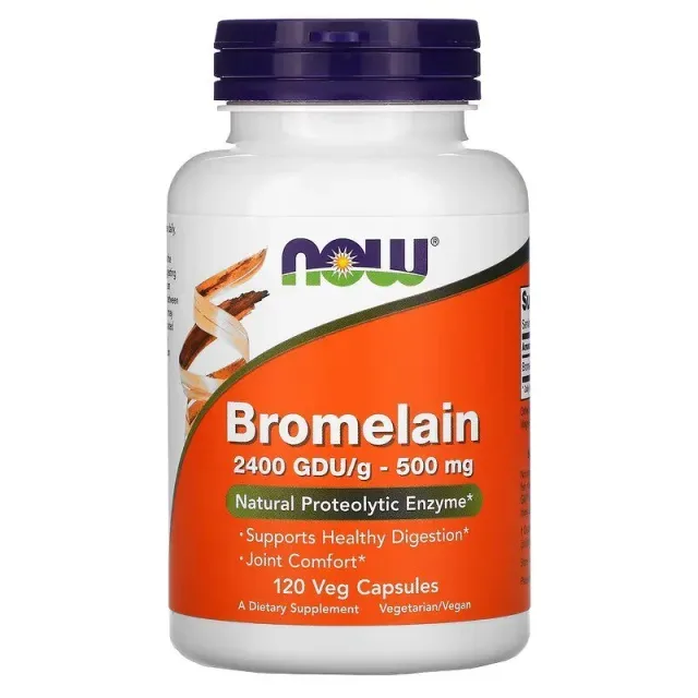 Bromelain 500 mg, 120 капсул