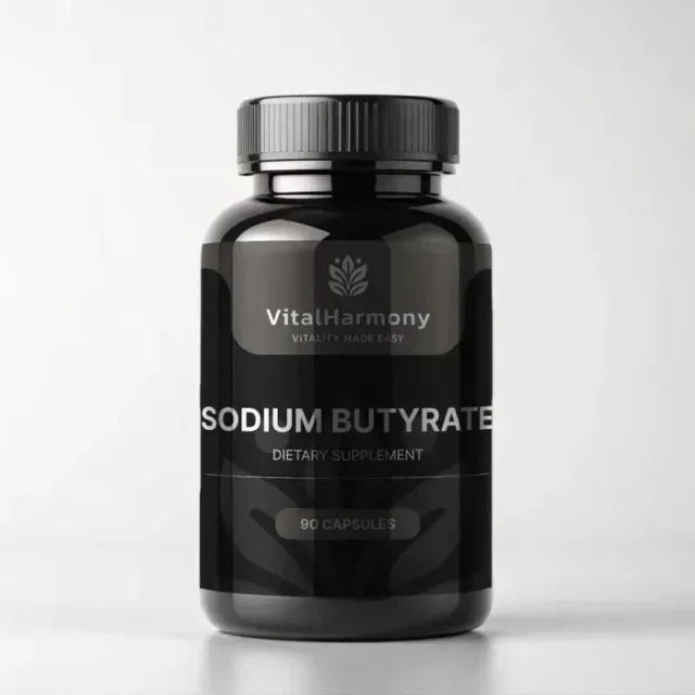 Бутират натрію VitalHarmony Sodium Butyrate, 90 капсул