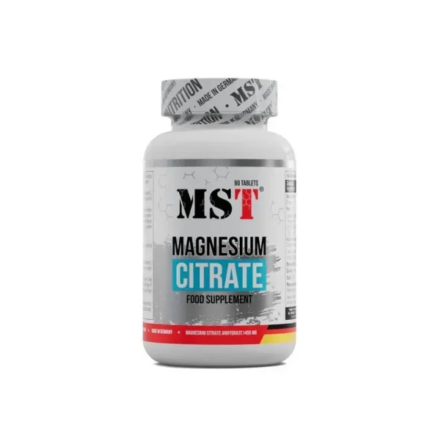 Цитрат магнію MST Nutrition Magnesium Citrate 200 mg, 90 таблеток