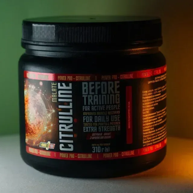 Цитруллин малат Power Pro Citruline Malate, 310 грамм - Яблоко