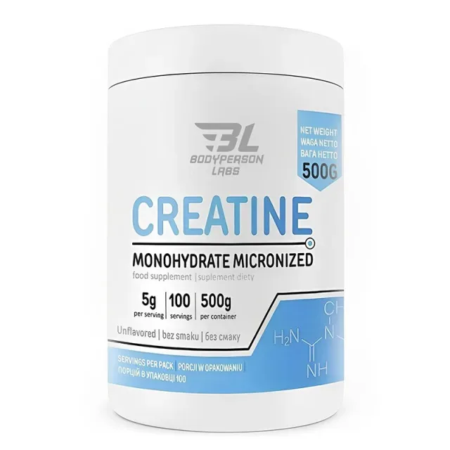 Creatine Monohydrate, 500 грам, апельсин