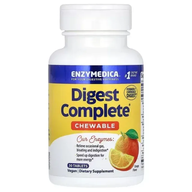 Digest Complete, 30 жувальних таблеток, апельсин