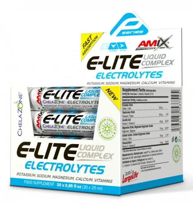 E-Lite Electrolytes, 20*25 мл, апельсин