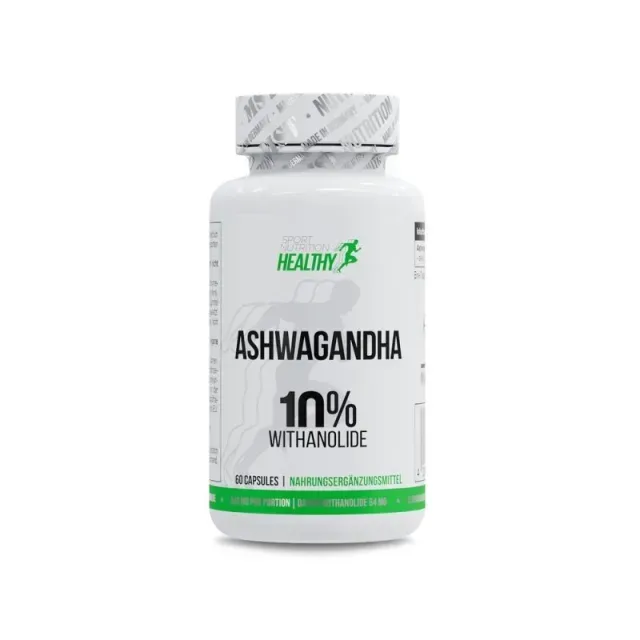 Экстракт ашваганды Healthy Ashwagandha 10%, 60 капсул