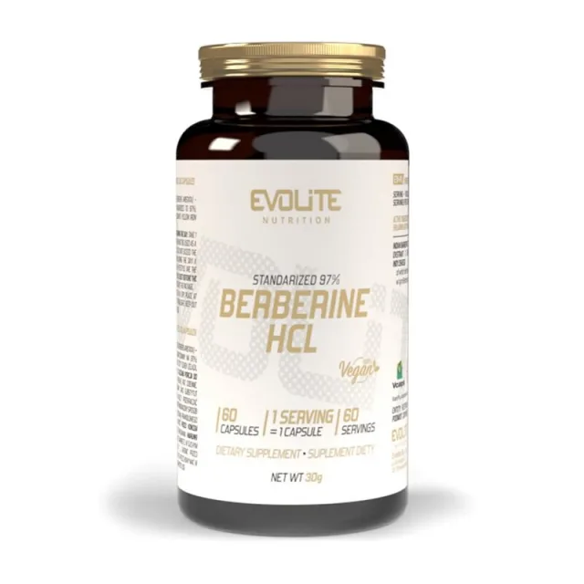 Экстракт барбариса Evolite Nutrition Berberine HCL, 60 вегакапсул