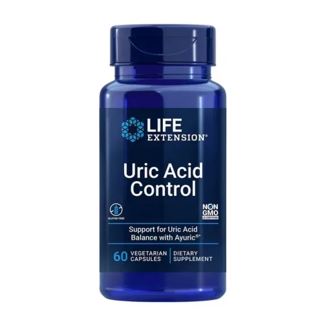 Екстракт бібхітаки Life Extension Uric Acid Control, 60 вегакапсул