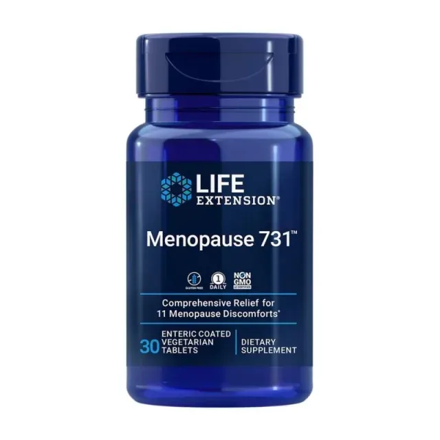 Екстракт ревеню сибірського Life Extension Menopause 731, 30 таблеток для жінок