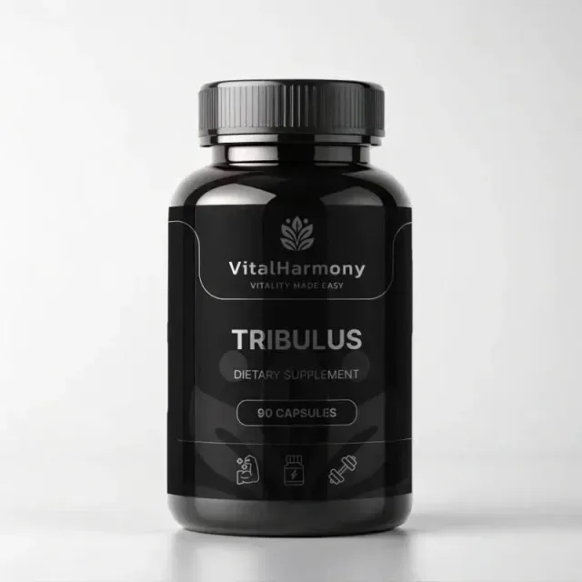 Екстракт трибулуса террестриса VitalHarmony Tribulus, 90 капсул для покращення фізичної продуктивності