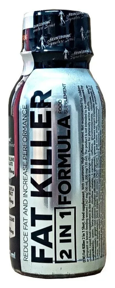 Fat Killer 2 in 1 Formula, 120 мл, малина-цитрус