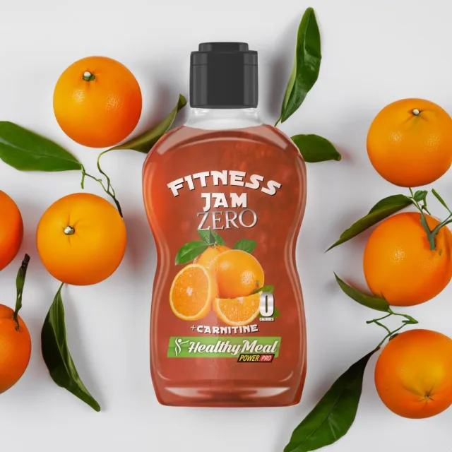 Фітнес джем Power Pro Fitness Jam Zero Sugar Free, 200 грам - Апельсин з карнитином