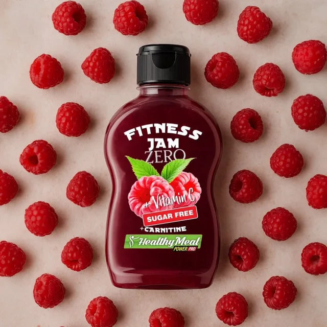 Фитнес джем Power Pro Fitness Jam Zero Sugar Free, 200 грам - Малина с карнитином