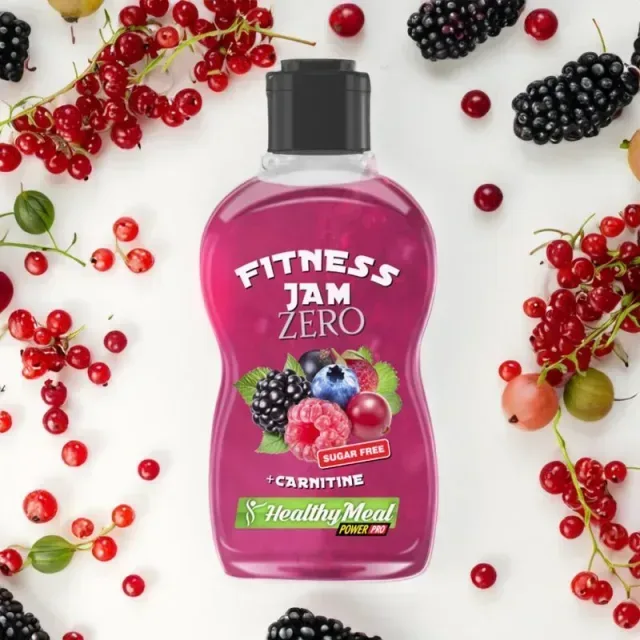 Фітнес джем Power Pro Fitness Jam Zero Sugar Free, 200 грам - Полуниця з карнитином