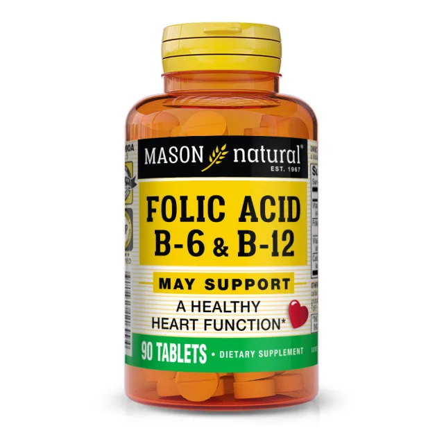 Folic Acid B6 & B12, 90 таблеток