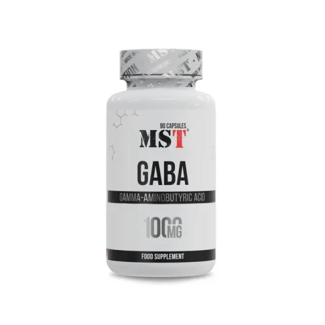 Гамма-аміномасляна кислота MST Nutrition GABA 1000, 90 капсул