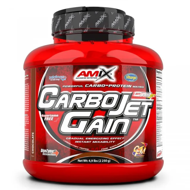 Гейнер AMIX CarboJet Gain, 2.2 кг - Шоколад