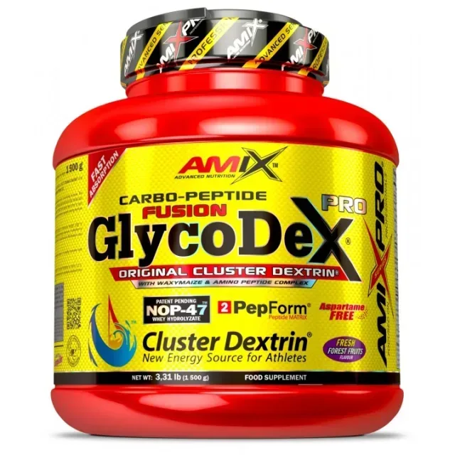 Гейнер AMIX GlycodeX Pro, 1.5 кг - Лісова ягода