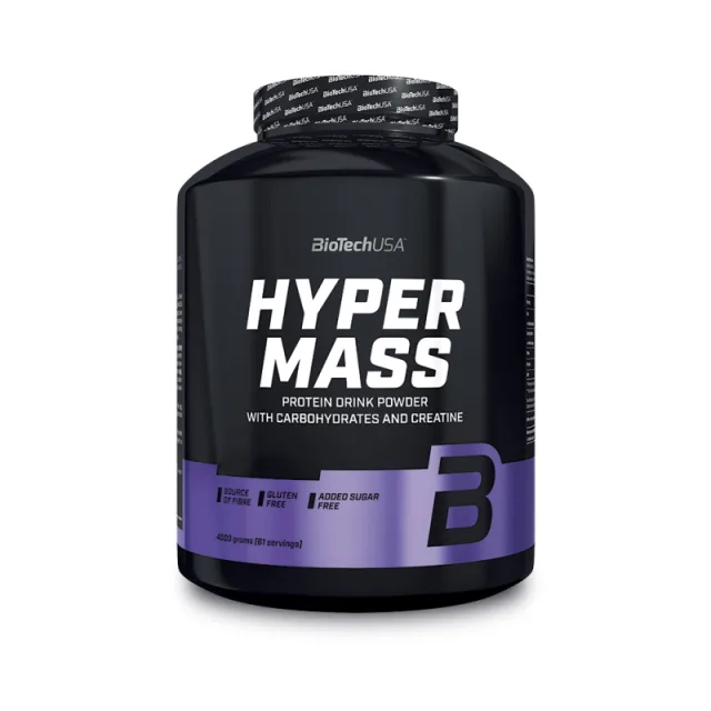 Гейнер BioTech Hyper Mass, 4 кг - Соленая карамель