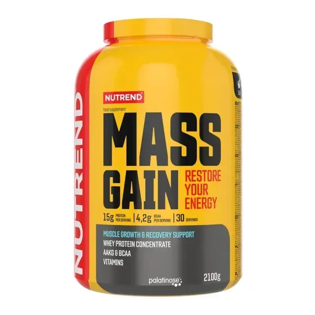 Гейнер Nutrend Mass Gain, 2.21 кг - Банан