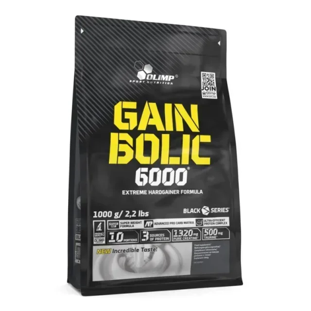 Гейнер Olimp Sport Nutrition Gain Bolic 6000, 1 кг - Полуниця