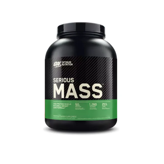 Гейнер Optimum Nutrition Serious Mass, 2.72 кг - Ваніль