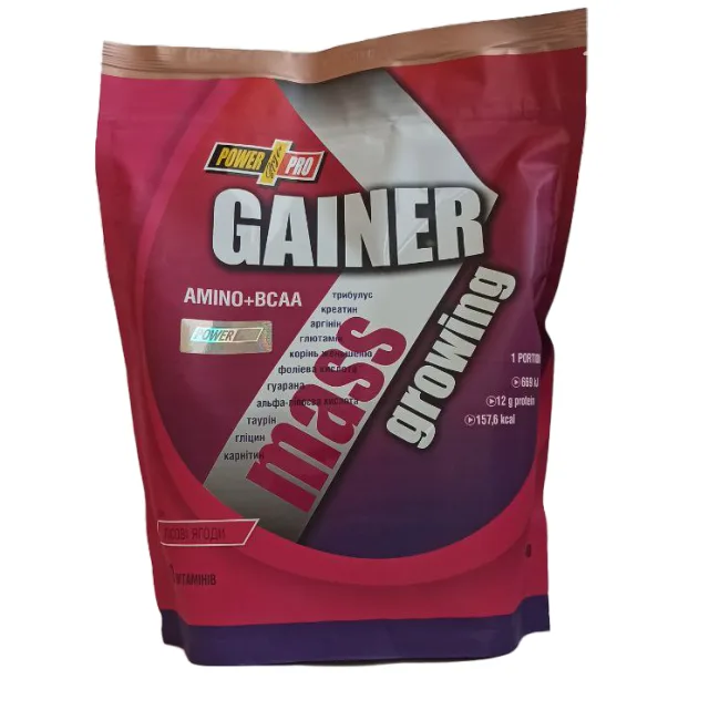 Гейнер Power Pro Gainer, 2 кг - Лісова ягода
