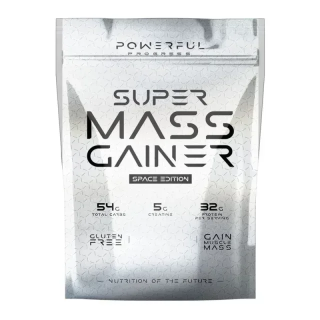 Гейнер Powerful Progress Super Mass Gainer, 1 кг - Ваниль