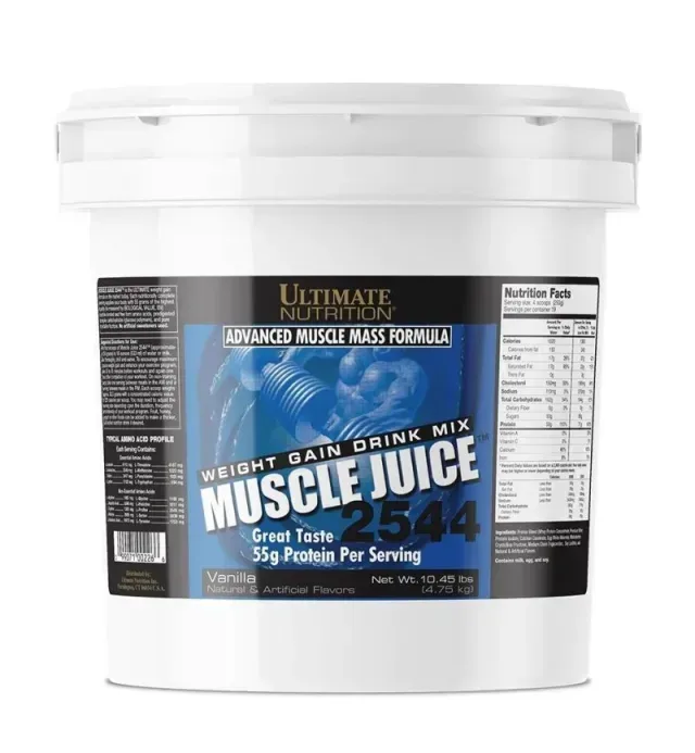 Гейнер Ultimate Nutrition Muscle Juice 2544, 4.75 кг - Полуниця