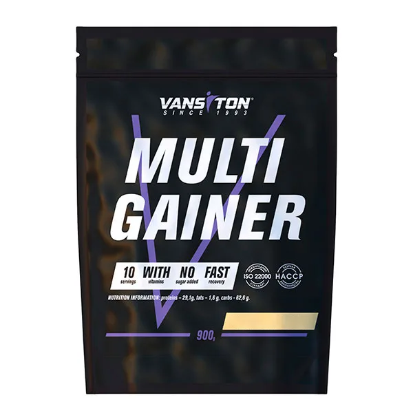 Гейнер Vansiton Multi Gainer, 900 грамм - Банан