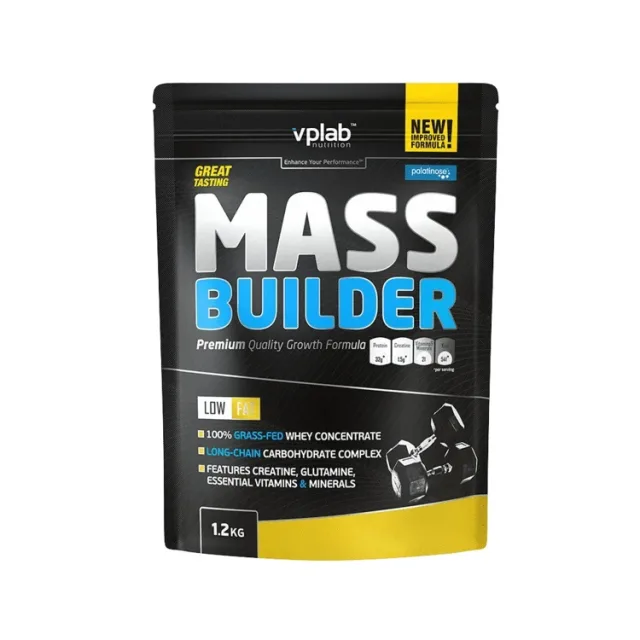 Гейнер VPLab Mass Builder, 1.2 кг - Банан