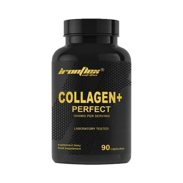 Гідролізований бичачий колаген IronFlex Collagen + Perfect, 90 капсул