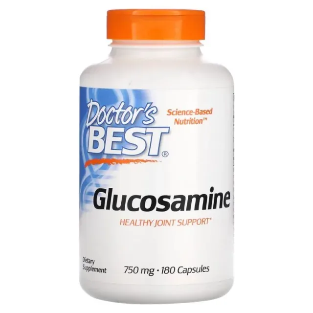 Glucosamine 750 mg, 180 капсул