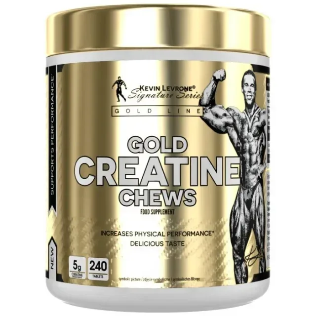 Gold Creatine Chews, 240 жувальних таблеток, драконів фрукт