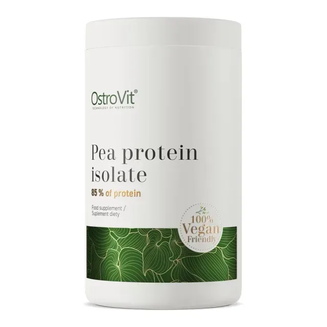 Гороховий протеїн ізолят OstroVit Vege Pea Protein Isolate, 480 грам - Натуральний