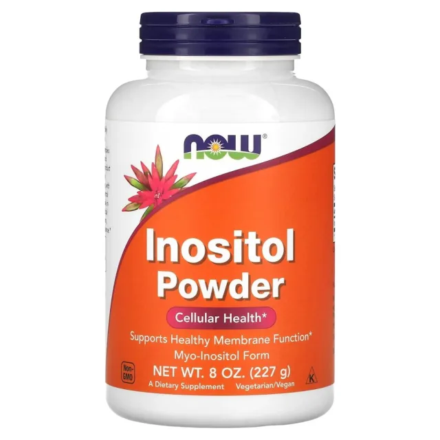 Інозитол NOW Inositol Powder, 227 грам для клітинного здоров’я