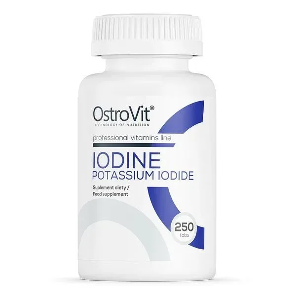 Йодид калію OstroVit IODINE Potassium Iodide, 250 таблеток